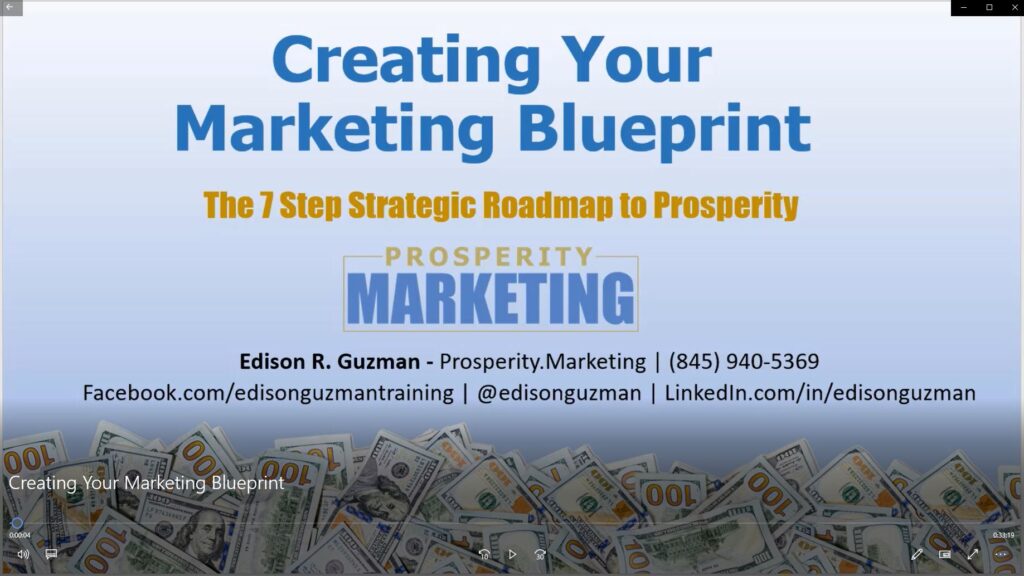 Prosperity Marketing Blueprint